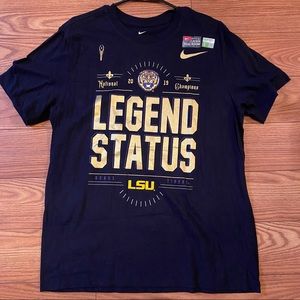 Nike LSU national champions t shirt